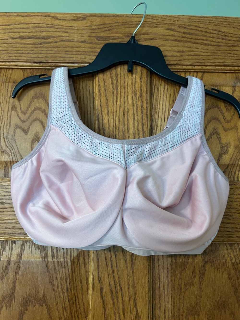Glamorise Pale Pink Full-Coverage Support Bra